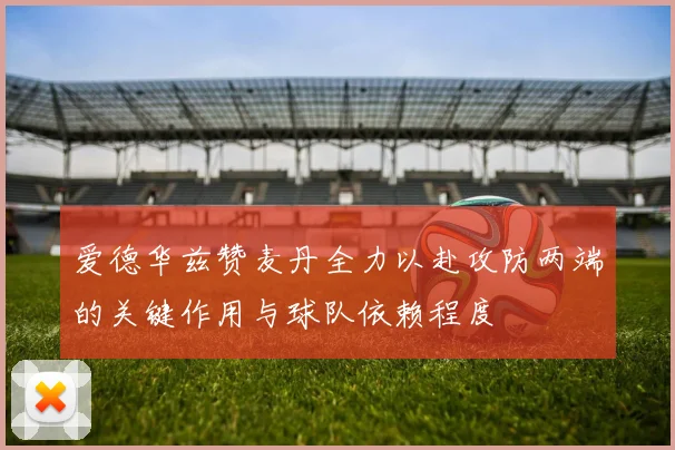 爱德华兹赞麦丹全力以赴攻防两端的关键作用与球队依赖程度